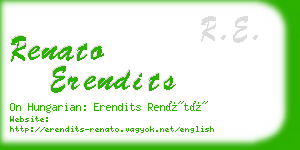 renato erendits business card